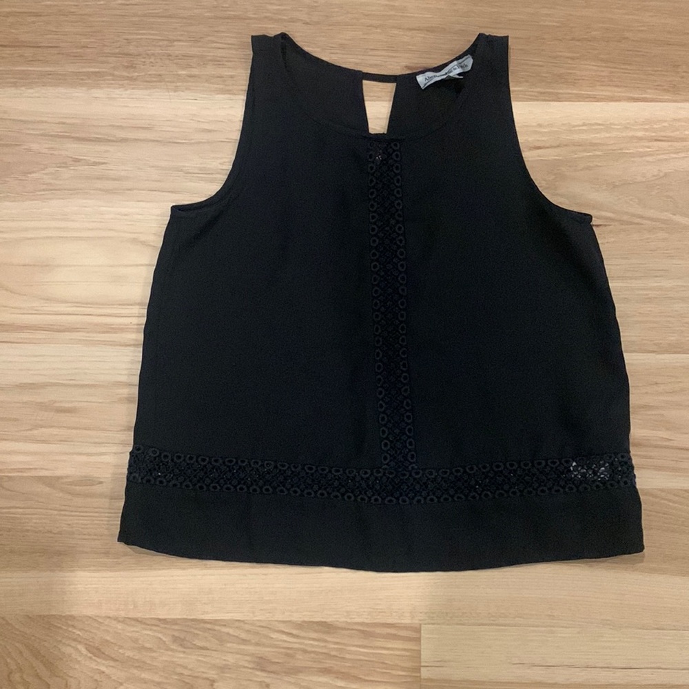 Abercrombie & Fitch short black tank